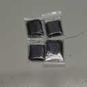 DOVICK- Waterproof Airtag Keychain Holder Case,Screw Full Cover Compatible with Apple Air Tag Tracker Key Ring 4 Pack Black