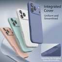 FireNova Magnetic for iPhone 17 Pro Case, Compatible with MagSafe, [Integrated Silicone Camera Control Button] [Camera Protection] Anti-Scratch Microfiber Lining Phone Case, 6.3", Lavender Gray