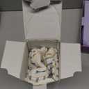 YCOLL Farmhouse Pillow Covers 18x18, Modern Accent Square Throw Pillow Covers Set of 2, Gray and Beige Striped Patchwork Linen Decorative Pillows Cushion Covers for Couch Chair Bedroom Home Decor