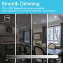 LED Flood Light Bulbs, Dimmable 750LM BR30 LED Bulb, 5000K Daylight 8W(65W Equivalent), CRI80, 15000 Hours, E26 Base Recessed Light Bulbs, 6 Pack