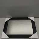 Ruomeng Wall Mirror Rectangle Decorative Mirror 12" x 16" for Entryway, Bedroom, Living Room, Black