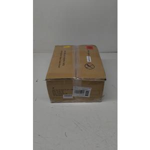 Furnulem 5 Drawer Rustic Brown Dressers for Bedroom 2 Tier Shelf Storage Small Fabric Dresser for Closet Sturdy Metal Frame Modern Style Storage Cabinets Organization Units for Hallway Rooms