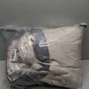 Litanika Full Size Comforter Sets Linen - 7 Pieces Bed in a Bag Full Bedding Comforter Sets, Solid Lightweight Bed Set with Comforter, Sheets, Pillowcases & Shams