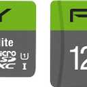 PNY 128GB Elite Class 10 U1 microSDXC Flash Memory Card - 100MB/s, Class 10, U1, Full HD, UHS-I, Micro SD (Pack of 2)