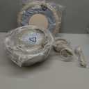 HaWare Mixing Bowls, 24-Piece Stainless Steel Salad Serving Bowl with Airtight Clear Lids, Metal Nesting Bowl For Kitchen Cooking Prepping Storing with 3 Graters, 4.6/2.6/1.5/1/0.7 QT, Khaki