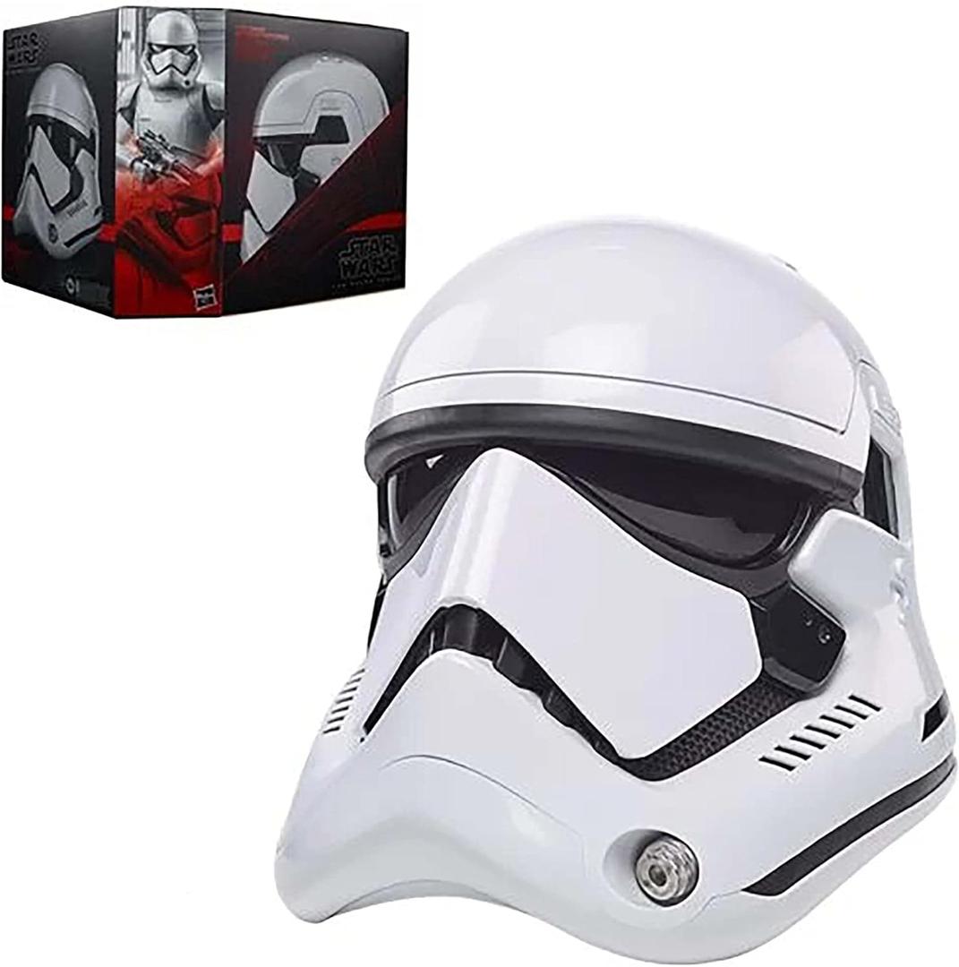 STAR WARS The Black Series First Order Stormtrooper Premium Electronic Helmet, The Last Jedi Roleplay Collectible,Multi-Colored,Standard,F0012 (std)