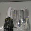 HIWARE 48-Piece Silverware Set with Steak Knives for 8, 18/8 Stainless Steel Flatware Cutlery Set For Home Kitchen Restaurant Hotel, Kitchen Utensils Set, Mirror Polished, Dishwasher Safe