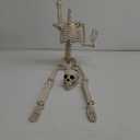 JOYIN 36" Halloween Skeleton Decor, 3FT Full Body Stayable Movable Joints, Posable Hanging Skeletons for Halloween Decoration, Yard, Graveyard, Haunted House Props, Spooky Scene Party Favor