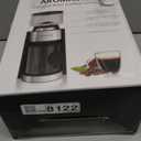 Conical Burr Coffee Grinder,3-Ear Portafilter Holder (Household, Black)