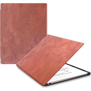 Case for Remarkable Paper Pro Tablet 11.8" (2024 Released) Lightweight and Hard Back Shell Protective Book Folio Cover, Have Auto Sleep/Wake, Pen Holder and Pen Tips Box (Marble Brown)