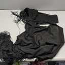 Dresses for Women for Elegant Classy Spring A Line Business Casual Work Graduation Cocktail Black Dress, Size S