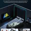 Highwings 10K 8K HDMI Cable 10FT, 4K@120Hz 144Hz HDMI 2.1 Cord Ultra High Speed 48Gbps, Durable, Flexible, for Gaming Monitor, Game Console, Graphics Card, Streaming Media, TV, Ethernet, SoundBar (Black)