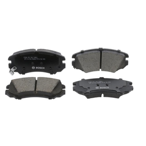 BOSCH BC1543 QuietCast Premium Ceramic Disc Brake Pad Set - Compatible with Select Hyundai Elantra, Elantra Coupe, Elantra GT; Kia Forte, Forte Koup, Forte5; FRONT