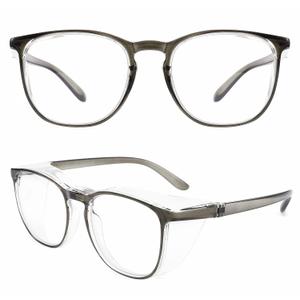 Alsenor Safety Glasses Anti Fog Goggles Protective Eyewear Blue Light Blocking Anti Dust UV Protection Glasses For Men Women (New-Grey)