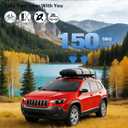 FengYu Roof Rack Cross Bars Compatible with Jeep Cherokee 2014-2023, Aluminum Crossbars Rails Cargo Rooftop Ski Basket Luggage Rack Carrier