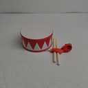 Kids Drum Set, 8 inch Wooden Toy Drum Set or Toddlers with 2 Drumsticks Percussion Musical Instrument Drum Set for Boys Girls