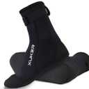 XUKER Neoprene Water Socks 3mm, Sand Proof Beach Volleyball Socks Diving Socks for Outdoor Water Sports, Size M