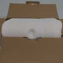 DONAMA Cervical Pillow for Neck and Shoulder,Contour Memory Foam Pillow,Ergonomic Neck Support Pillow for Side Back Stomach Sleepers with Pillowcase-Standard Size (Standard Size 21.65"Lx12.12"Wx4.13"H, White)