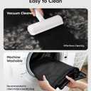 Wigoo Upgrade Soft Dog Car Seat Cover for Back Seat, [Protect Interior, Waterproof & Easy to Clean] Soft Bottom Backseat Dog Car Hammock, FitsCar Sedan SUV Truck Van, Size M, Black Blue