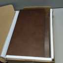 Heimlove 16 Inch Floating Shelves for Wall Walnut Shelves Set of 2,Wall Mounted Rustic Wood 8 Inch Deep Floating Shelf with Invisible Brackets for Bedroom Kitchen Living Room