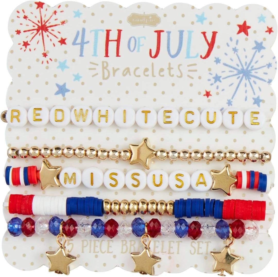 Mud Pie Children's Miss Usa Bracelets