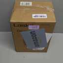 Lasko CD09250 Ceramic Adjustable Thermostat Tabletop or Under-Desk Heater, 9 Inches High, Black