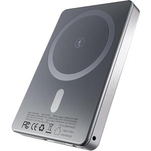 Magnetic Portable Charger, Wireless Portable Charger with 20W PD Fast Charging, Type-C Input/Output Magnetic Power Bank Compatible with iPhone 16/15/14, 5000mAh Ultra Slim Magnetic Battery Pack