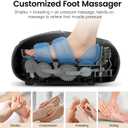 Shiatsu Foot Massager Machine with Heat, Upgraded Deep Kneading Feet Massager for Deliver Pain Relief, Plantar Fasciitis, Neuropathy, Gifts for Women/Mom & Dad, Fathers & Mothers Day, Fits up to 13