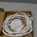 LITBLOOM Lighted Birch Garland Battery Operated with 8 Functions 48 Multi-Color and Warm White Lights, Pre-lit Twig Vine Lights 6FT for Home Bedroom Wall Mantle Decoration