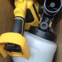 Paint Sprayer, 700W High Power Cordless Electric Spray Paint Gun with 1400ml Water Container, 2×4000mAh Batteries, LED Light, 3 Modes & 6 Brass Nozzles, Paint Sprayer for House Painting