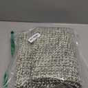 LEEVAN Washable Kitchen Rug 2' x 4.3', Green Bathroom Runner Rug, Reversible Small Hallyway Rug, Farmhouse Low Profile Front Door Mat, Modern Bedroom Carpet for Foyer Laundry/Proch Decor