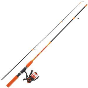 (1 pack) South Bend Worm Gear 2-Piece Graphite Spincast Fishing Rod and Reel Combo 5'6