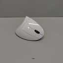 Perixx PERIMICE-813W Bluetooth Vertical Mouse - Wireless 3-in-1 Multi-Device Spec - Travelling Carry Bag - Ergonomic Right-Handed Design - White