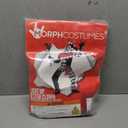 Morph Light Up Mask Kids Jester Costume Evil Clown Scary Halloween Outfit for Boys and Girls (Large)