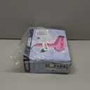 Conair Hair Dryer with Retractable Cord, 1875W Blow Dryer, 3 Heat Settings, 2 Speeds, Blow Dryer with Diffuser and Concentrator Attachments, Ionic + Tourmaline Technology, Pink