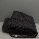 OLANLY Bathroom Rugs 70x46, Extra Soft Absorbent Chenille Bath Rugs, Rubber Backing Quick Dry, Machine Washable Bath Mats for Bathroom Floor, Tub and Shower, Home Decor Accessories, Dark Grey