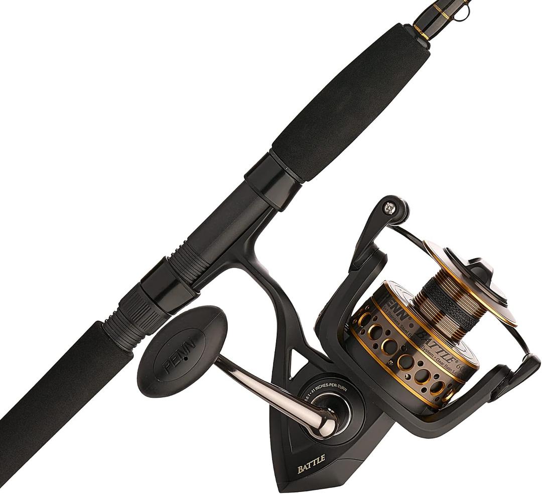 Penn Battle Spinning Reel and Fishing Rod Combo