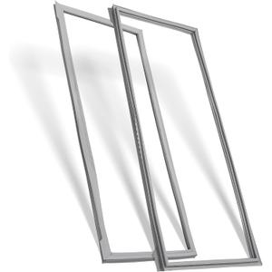2-Pack Refrigerator Door Seal for Whirlpool Models WRF535SMBM00 WRF535SWHZ04 WRF532SMHZ00 WRF532SMBM01 MFF2558VEM4 KBFS20ECMS00 WRF535SMBW00, Replaces Part Number W10830162 Refrigerator Door Gasket