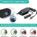 HKY Replacement Resmed AirSense 11 DC Converter 12V-24V Car Charger DC Adapter for All Resmed AirSense 11 CPAP Machine AirSense 11 AutoSet/AirSense 11 Elite CPAP Power Cord Resmed Airsense 11 Supplies