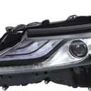 labwork Headlight Assembly Replacement for Toyota Camry XSE 2021-2022 Headlights w/DRL Black Projector Set Driver Side LH