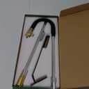 Weed Torch Propane Burner,34" Long arm Weed Torch,Fire Starter,Charcoal Starter,Blow Torch with Flame Control and Igniter for Roof,Wood,Ice,Snow (Tank not included) (Black)