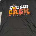 Cousin Crew Thanksgiving Family Matching Turkey Day Fall T-Shirt S
