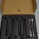4 ignition coil pack with 4 spark plugs for Toyota Camry 10-17 for Highlander RAV4 09-18 for Venza 09-15 for Sienna 11 12 for Corolla 19, for Scion tC 11-16 UF507 UF630