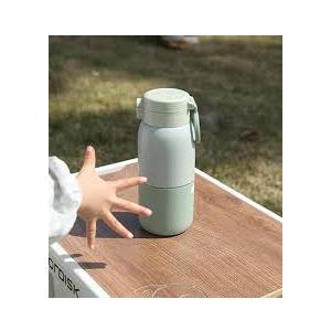 Portable Bottle Warmer for Travel, Super Fast Charging, Instant Breastmilk, Formula, Water, Milk Warmer with 10 Ounces Big Capacity, Baby Flask for Vehicle,car,Airplane Journey