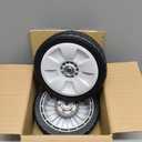 Replacement Lawn Mower Rear Drive Wheels for 42710-VR8-N00ZA - 8" Tires Assembly Compatible with Honda HRN216 Walk Behind Lawn Mower (Set of 2)