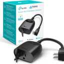 Kasa Outdoor Smart Dimmer Plug, IP64 Plug- in Dimmer for Outdoor String Lights, Compatible with Alexa, Google Assistant & SmartThings, Long Wi-Fi Range 2.4Ghz, No Hub Required, ETL Certified(KP405)