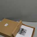 Egofine 11x14 Picture Frames 4 Pack Display Pictures 5x7/8x10 with Mat or 11x14 Without Mat Made of Solid Wood Covered by Plexiglass for Table Top Display and Wall Mounting Photo Frame, Light Brown