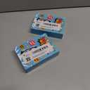 2 x Christmas Stocking Stuffers for Teens Girls Women Adults Gifts: Lazy Cell Phone Holder for Desk Unique Gesture Phone Stand Gifts for Teenager Boys Men Funny Gag Gift Who Have Everything White Elephant (Yellow)