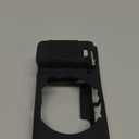 eMagTech ZVE10 Camera Silicone Case Digital Camera Silicone Protective Cover Camera Protective Case Compatible with Sony ZVE10 ZV-E10 Camera, Black