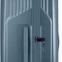 Traveler's Choice Ultimax II Polycarbonate Hardside Luggage with Spinner Wheels, Teal, 28-Inch Medium Trunk